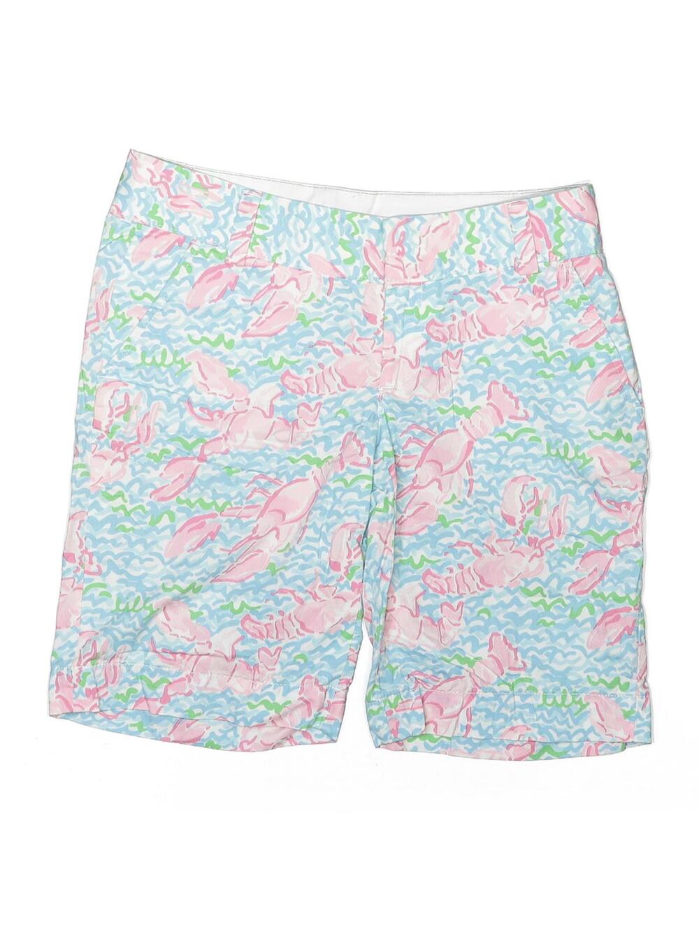 Lilly Pulitzer Size 2 Shorts with Lobster Print